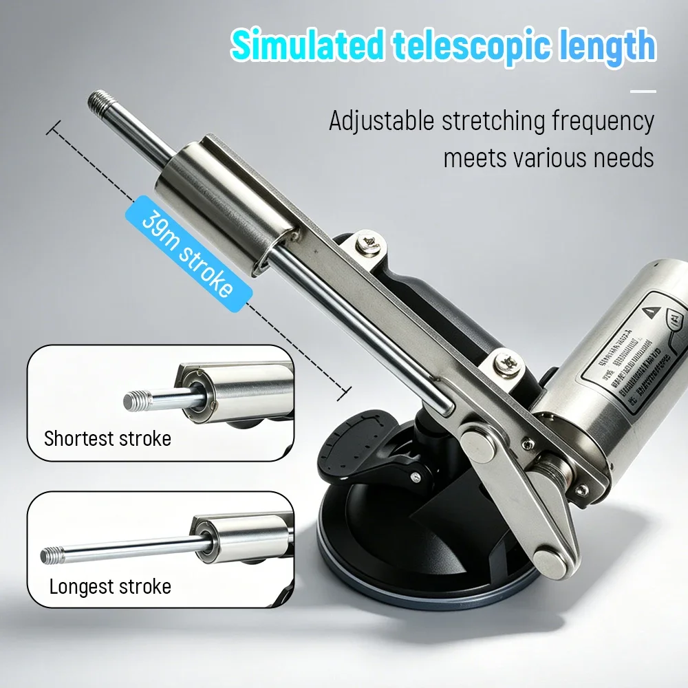 Actuador Lineal Compacto TUNGFULL de 39 mm de Carrera, Actuador de Motor de CC de 24 V, Dispositivo de Empuje Lineal de Velocidad Ajustable