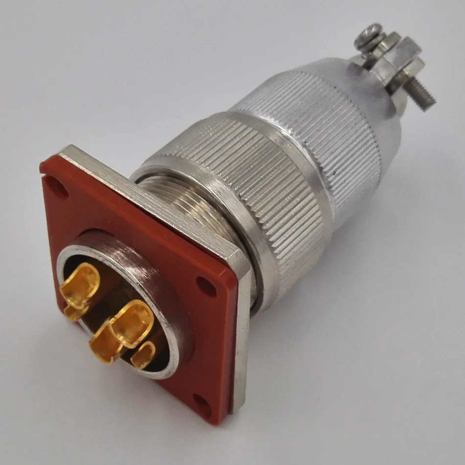Sealed glass sintered aviation plug vacuum connector LQ2305