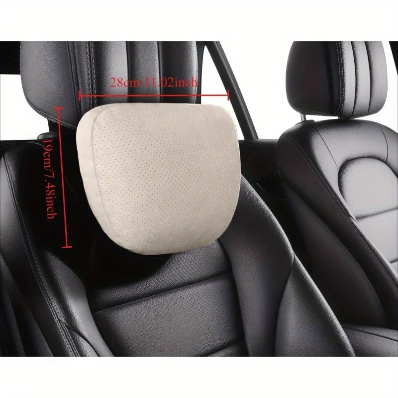 

Car Interior Accessories Set - Seat Back Cushion, Support Cushion, Chair Cushion & Comfortable Travel Neck Pillow