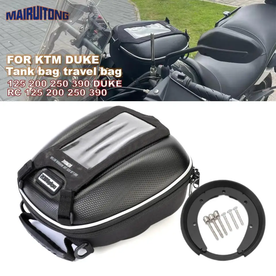 

Fuel Tank Bag Luggage For KTM DUKE RC 390 250 200 125 11-21 Motorcycle Fuel Tank Bag Luggage Tanklock Multi-Function Racing Bags