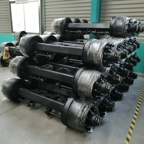 German Style Truck Trailer Axle Competitive Price 13t Factory Customize Direct Hot Sales Trailer Accessories Drive Axle American