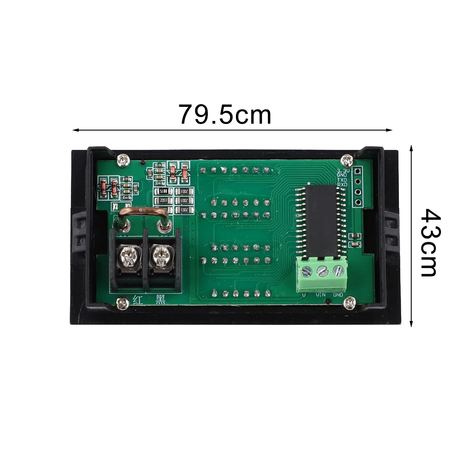 Digital Power Meter with Adjustable Regulated Power Supply DC5~24V and 5 Digit Display for Laboratory and Research Use
