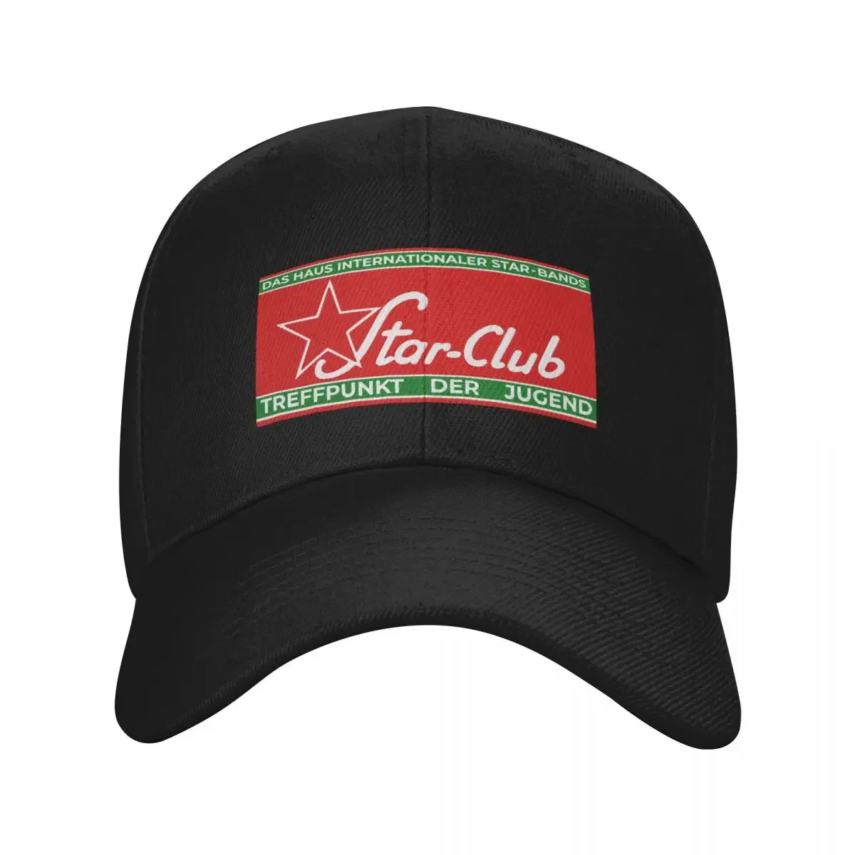 

Vintage Star Club Hamburg Live Rock Band Baseball Cap Male hat Hip Hop Hat Beach designer cap Caps For Women Men's