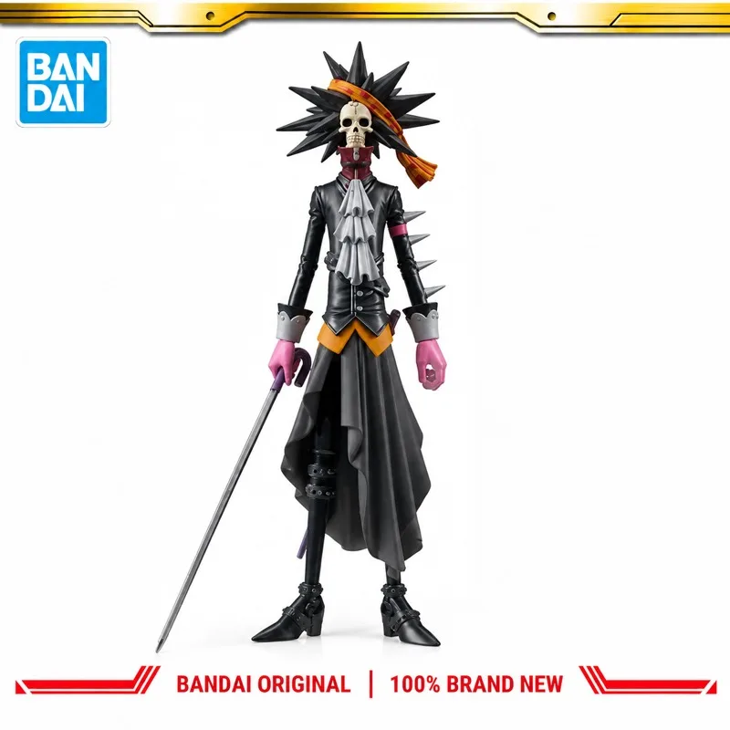 In Stock Bandai Original Banpresto One Piece Brook Action Figure Model Doll Brand New Boxed Anime Characters Toys Model Garage