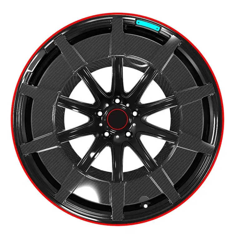 Carbon Fiber Customizable 21 23 24 Inch GLE GLS G Forged Wheels Hub for Mercedes-benz Suv Rocket 900 Style Forged Wheels