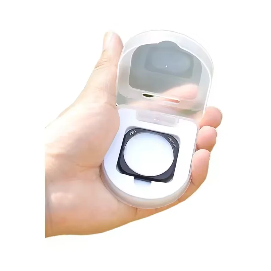 JSR HD زجاج بصري 10X فلتر عدسة ماكرو لـ Insta360 Ace Pro/Ace Pro 2 (فقط) ملحقات كاميرا الحركة