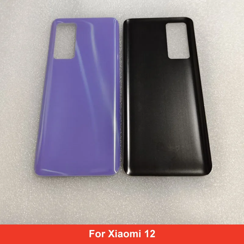 2 PCS Battery Back Cover for Xiaomi 12 back cover for Xiaomi12 Repair Replacement Part
