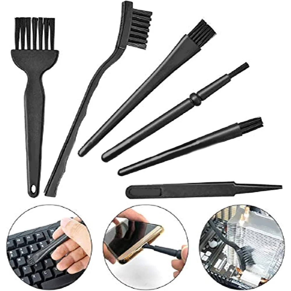 8 1 Laptop Cleaning Kit Portable Cleaning Brush Nylon Brush Machine Cleaning Brush Razor Cleaning Brush Keyboard Cleaning Kit