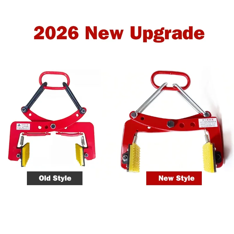 Heavy-Duty Adjustable Jaw Width Stone Lifting Clamp with Rubber-Lined Jaws Stones Marble Stone Lifter Anti-slip Rubber JJ380