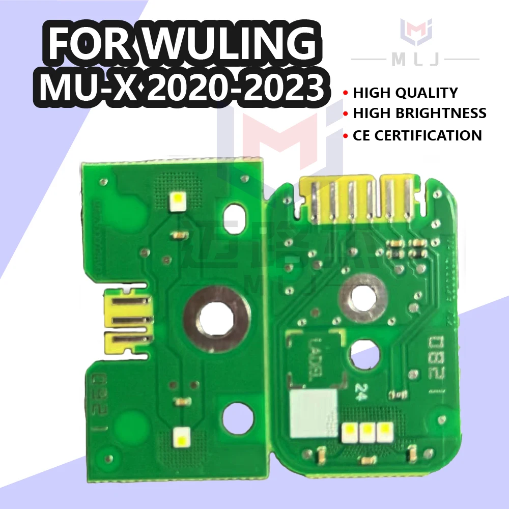 

For Wuling MU-X 2020 2021 2022 2023 DRL LED Headlight Boards Chip ISUZU Daytime Running Light Car Accessories Angel Eyes