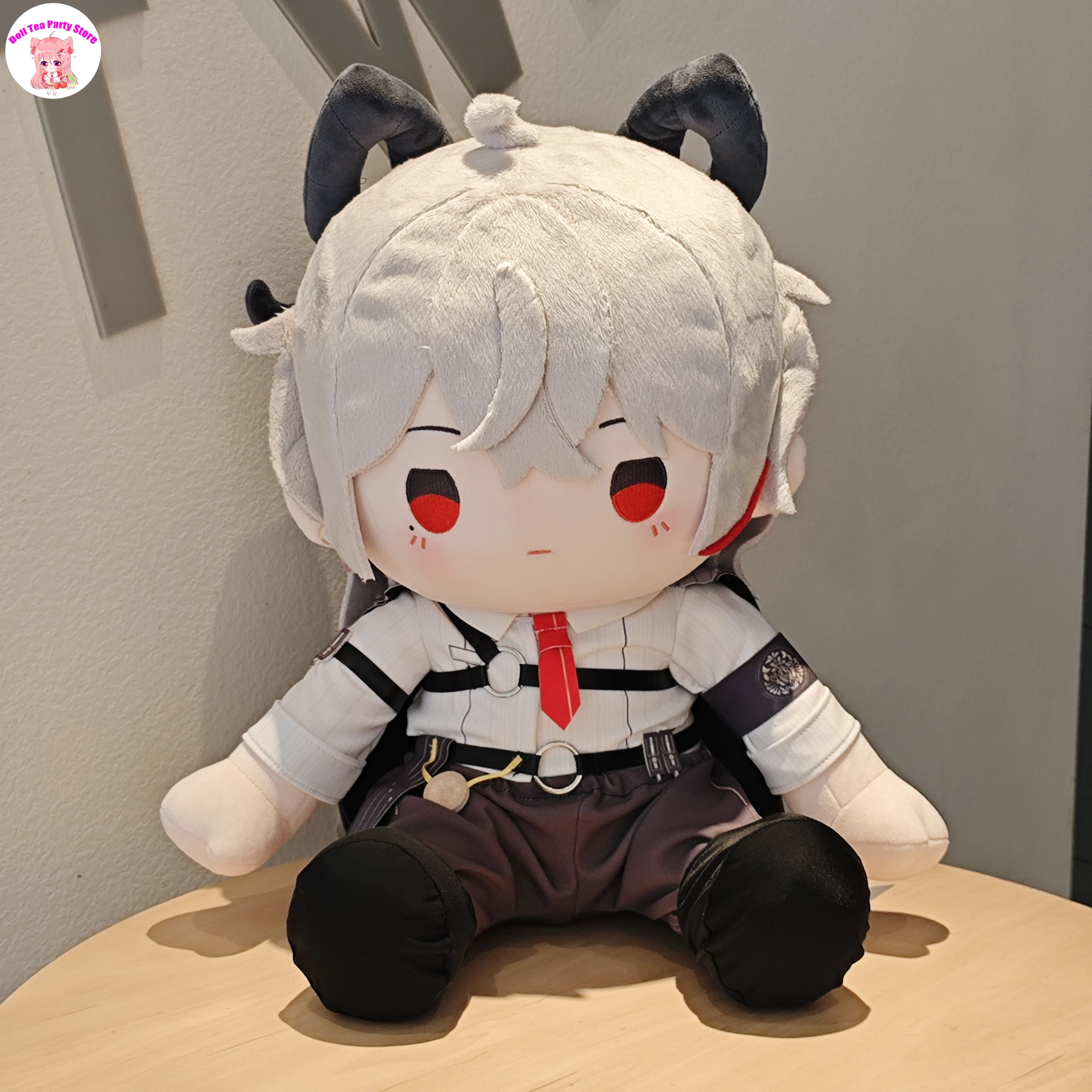 

Zani Wuthering Waves Plush Doll Game Figure Cotton Plushie Cosplay Cartoon Sitting Posture Stuffed Toys Mascot Birthday Gift
