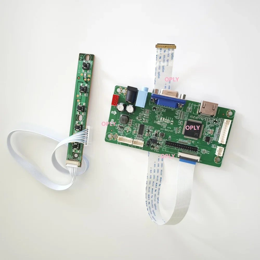 

Плата контроллера EDP, аудио HDMI-совместимый VGA для B140HAN04.6 B140HAN04.E B140HAN04.U 14 "1920×1080, светодиодный экран, комплект «сделай сам»