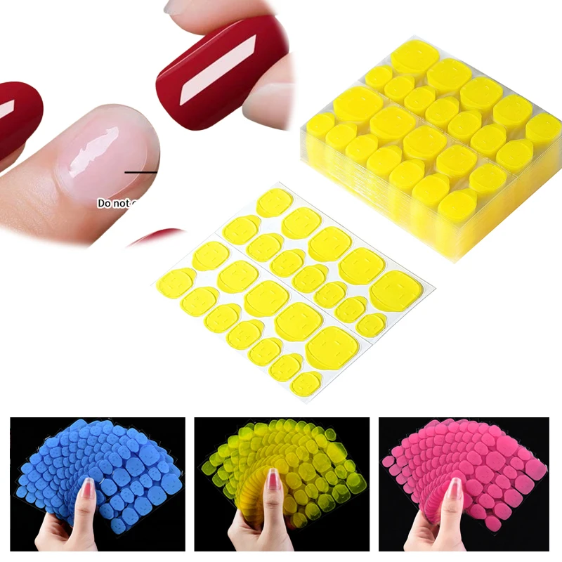 5 uds cinta adhesiva para decoración de uñas postizas pegamento de gelatina de Color DIY Gel para manicura pestañas impermeables pegamento para uñas herramientas para uñas