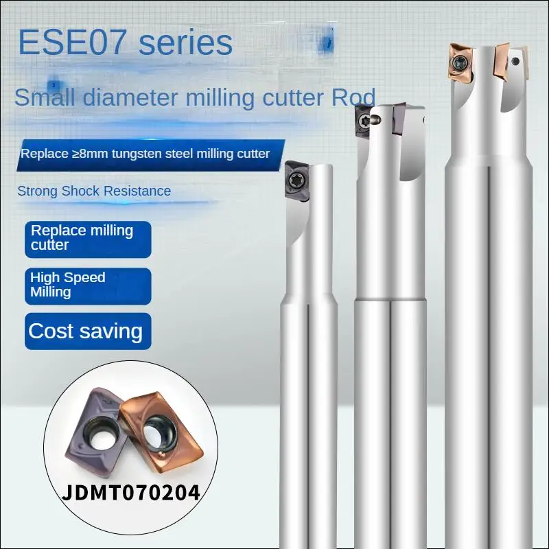 

ESE07 Small diameter milling cutter rod 90 degree right angle cutter bar Install JDMT070204
