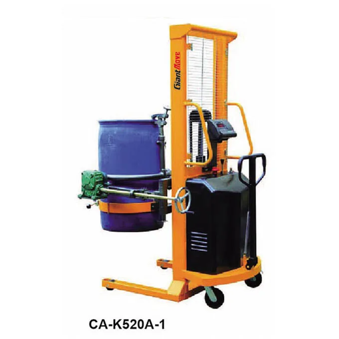 

Giant-Move Manual Hydraulic Drum Lift Stacker 400KG Capacity Electric Drum Lifter