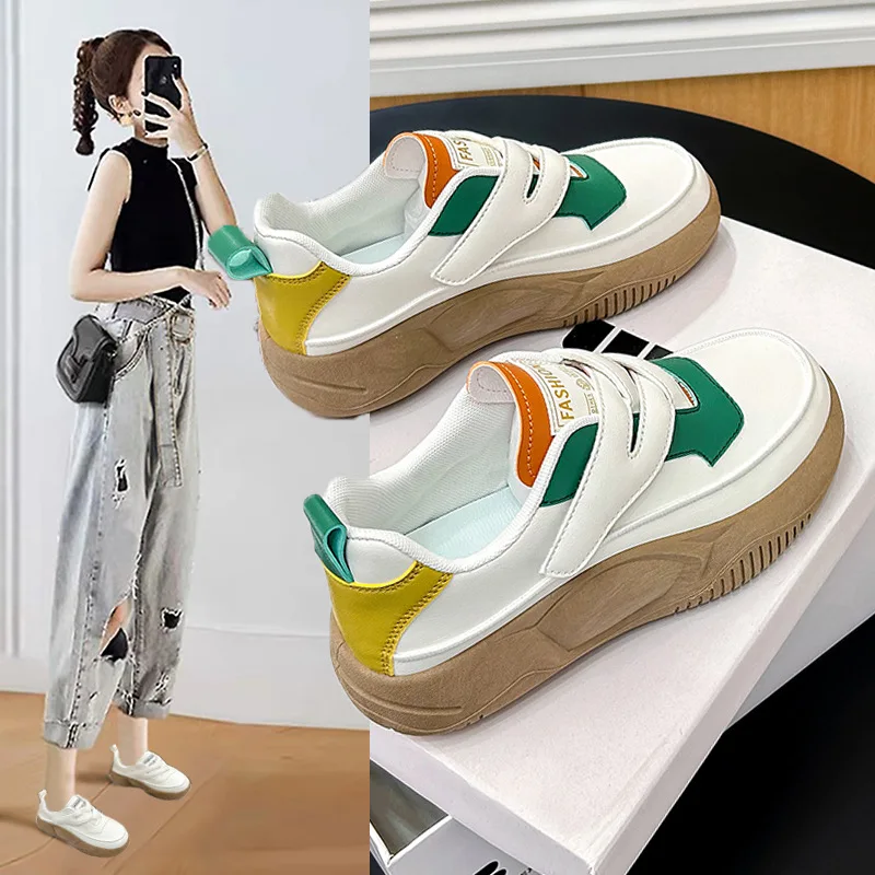 Neue Frauen Mode Turnschuhe Plattform Schuhe Frau Sportschuhe Damen Casual Loafers erhöhen Zapatos de Mujer Vulkan isieren Schuhe