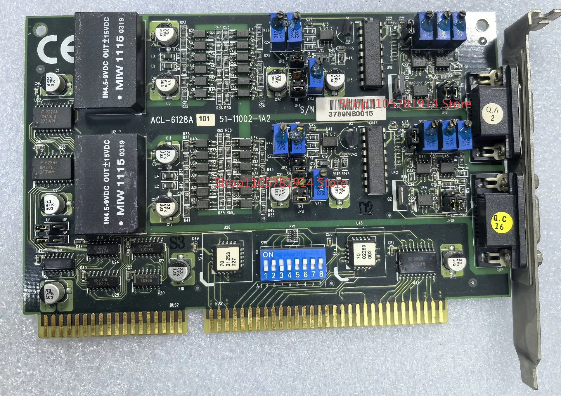 For ADLINK ACL-6128A 103 51-11002-1A4 Channel 12-Bit Isolated Analog Output Card