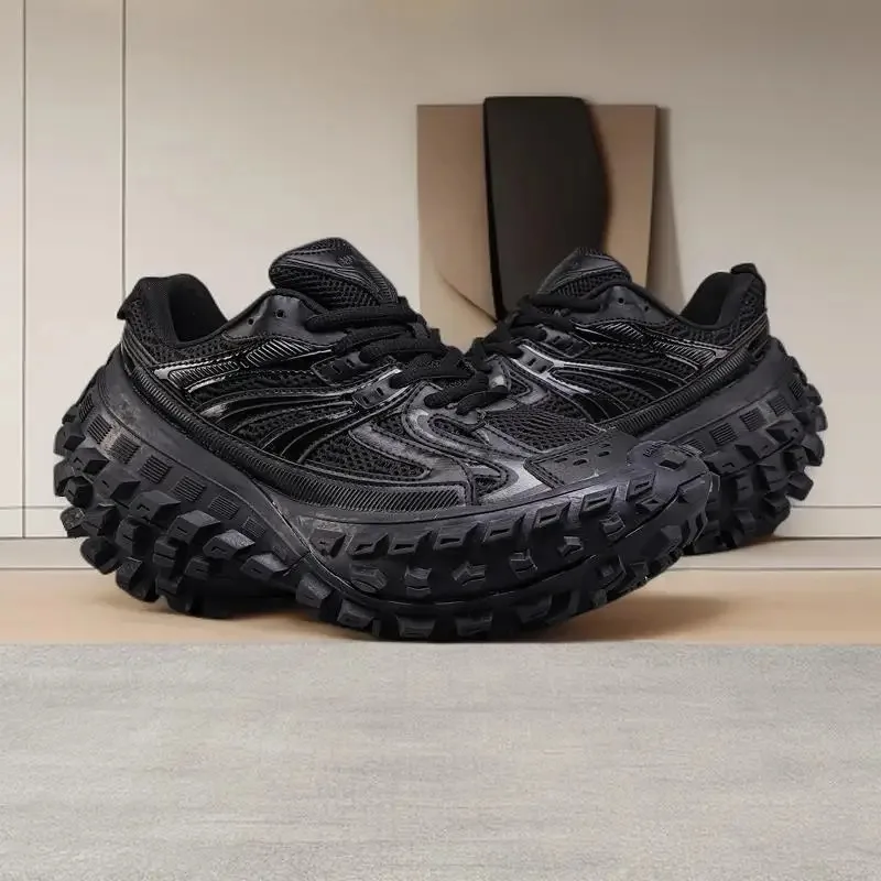 

2024 New Anti slip and Wear resistant Spring/Summer Versatile Running and Sports Shoes with Thick Sole and Elevated Height20