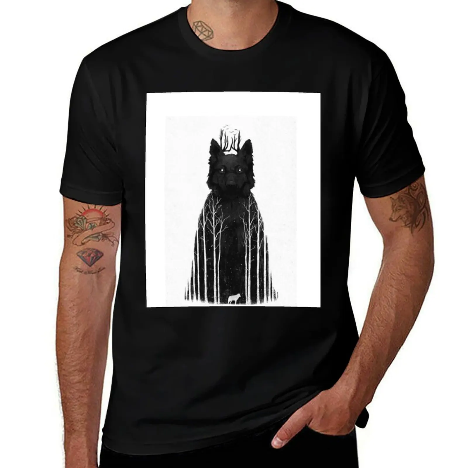 

King In the North T-Shirt man t shirts graphic t shirt personalised t shirts for man pack white T-Shirt