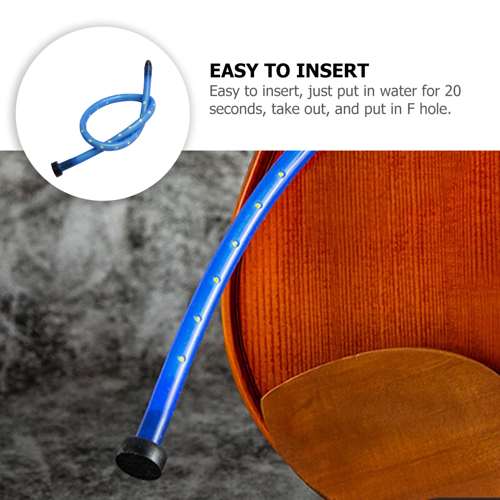 

Violin Humidifier F Hole Viola Musical Instrument Humidity Control String Portable Universal Maintenance Tool Soft Rubber
