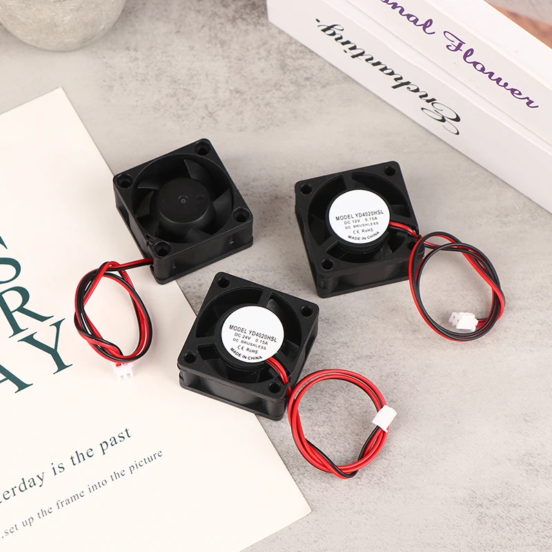 

DC 5V/12V/24V Computer CPU Cooler Mini Cooling Fan 40MM Small Exhaust Fan For ender 3 CR10 3D Printer