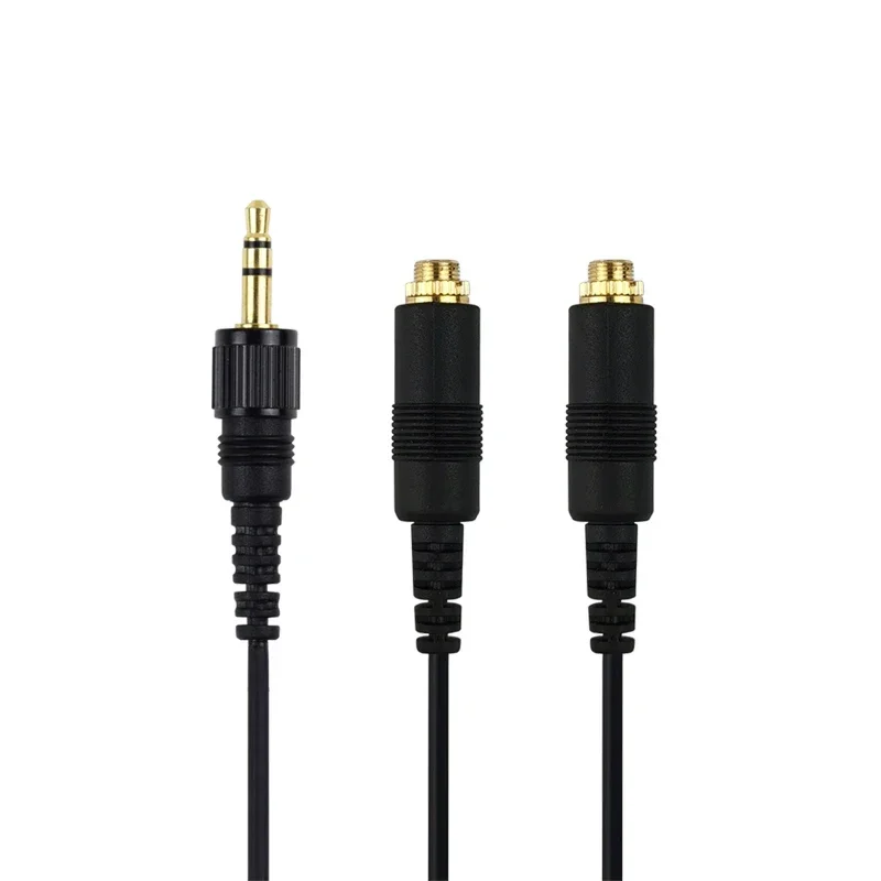 Canfon Microphone Compatible with SONY Sennheiser Rode Saramonic Boya Comica Microphone a Drag Two Function Audio Cable