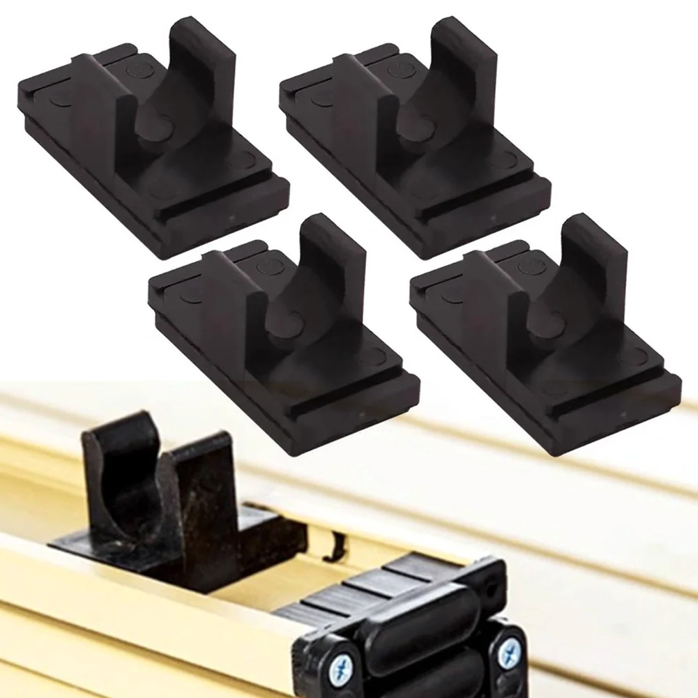 4 Pack Camping Wagon Card Buckle Attachments Plastic Slide Clamp For Folding Table Repair Desktop Trolley Bracket