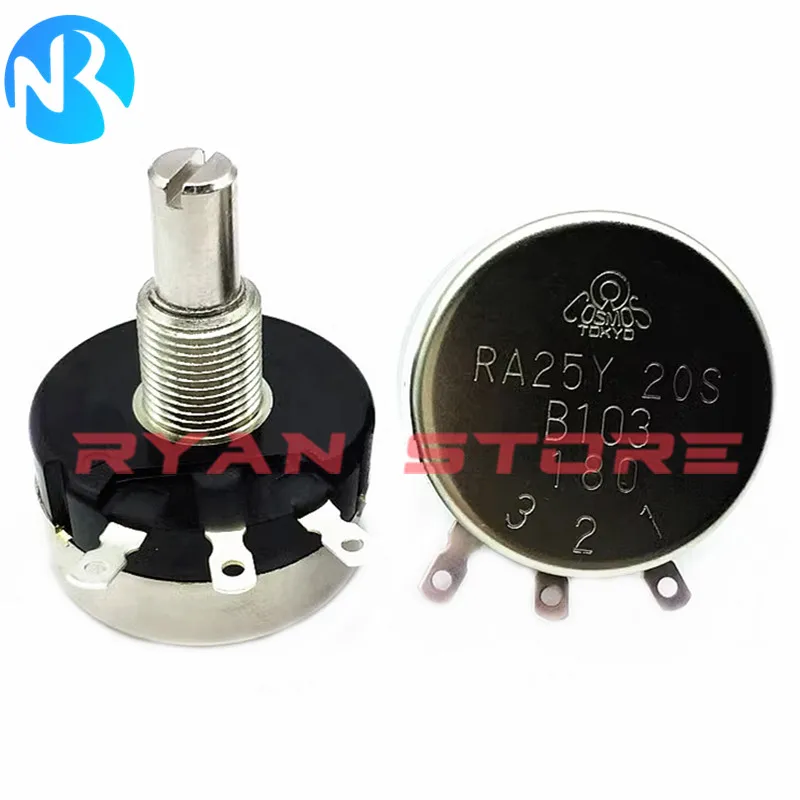 1PCS 100% New Original Single Turn Potentiometer RA25Y20S B102 B202 B502 B103 B203 RA25Y 20S 1K 2K 5K 10K 20K