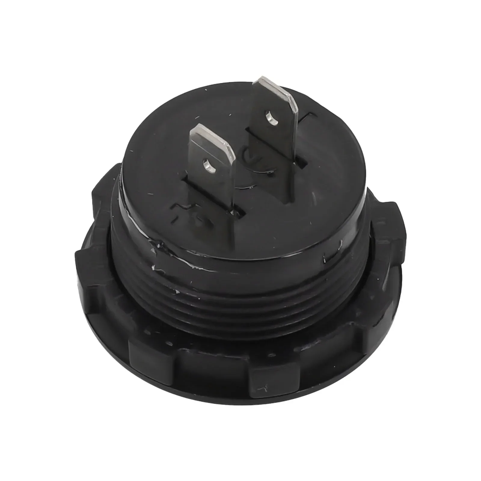 3-digit Display Battery Voltage Gauge 12V-24V Voltmeter Easy To Install Fixed Nut Installation LED Digital Display