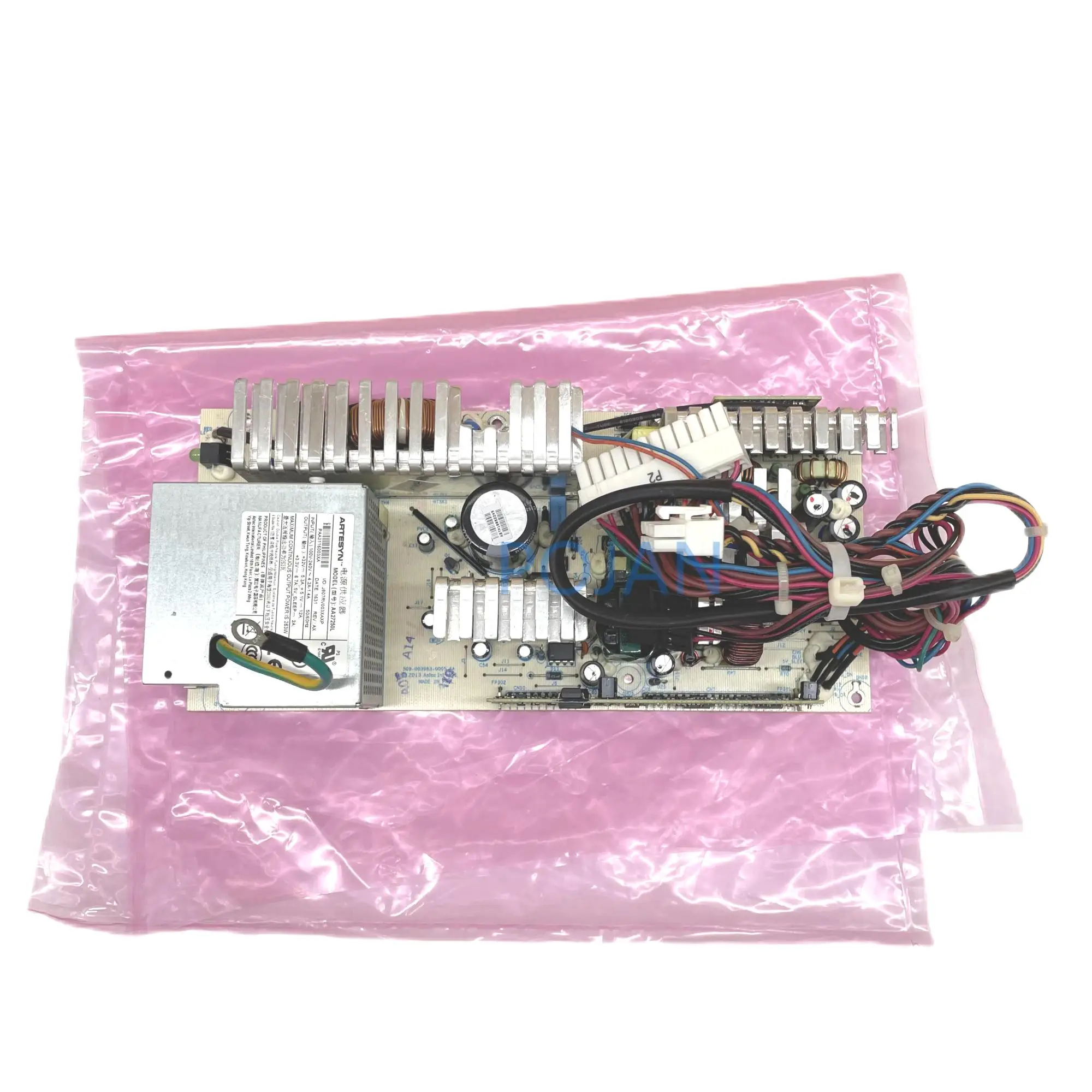 Imagem -02 - Remodelado Cr35767046 Aa27250l para Designjet T920 T1500 T2500 T930 T1530 T3500 ps Placa de Alimentação Plotter Tinta Placa Principal