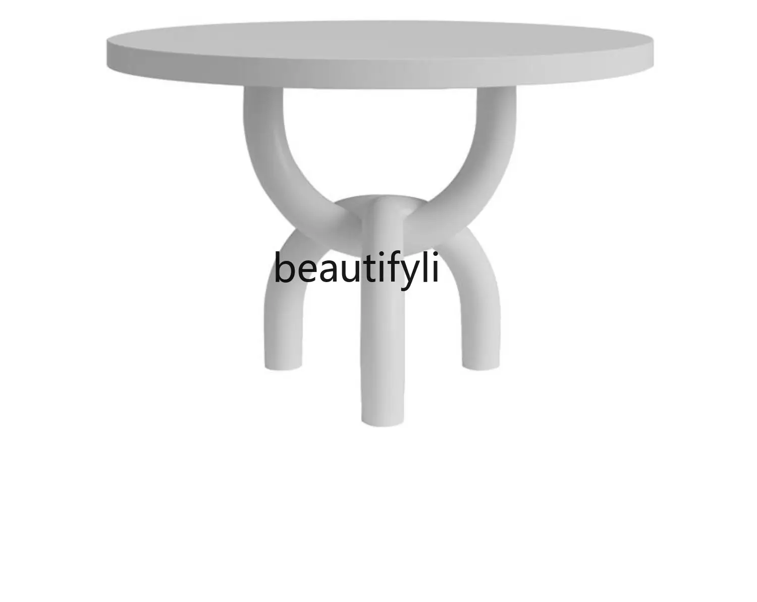 

Italian round Table Creative Designer Dining Table Living Room Miji Style Bed & Breakfast Model Room Table furniture