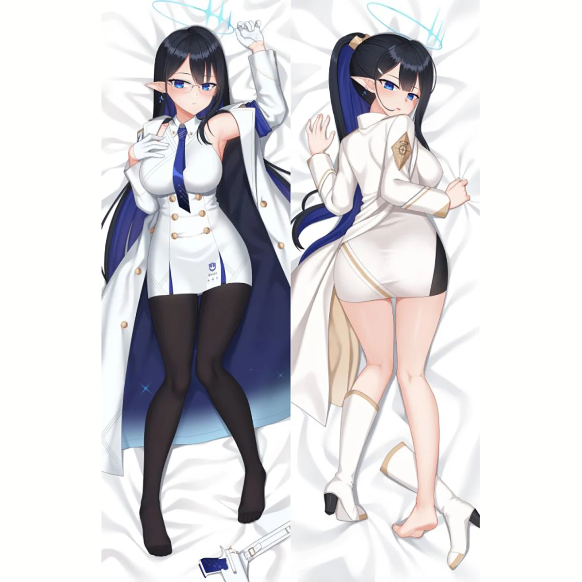 

Blue Archive Nanagami Rin Dakimakura 2WAY Hugging Body Pillow Case Gift Anime Sexy Pillow Case Otaku Cushion Cover