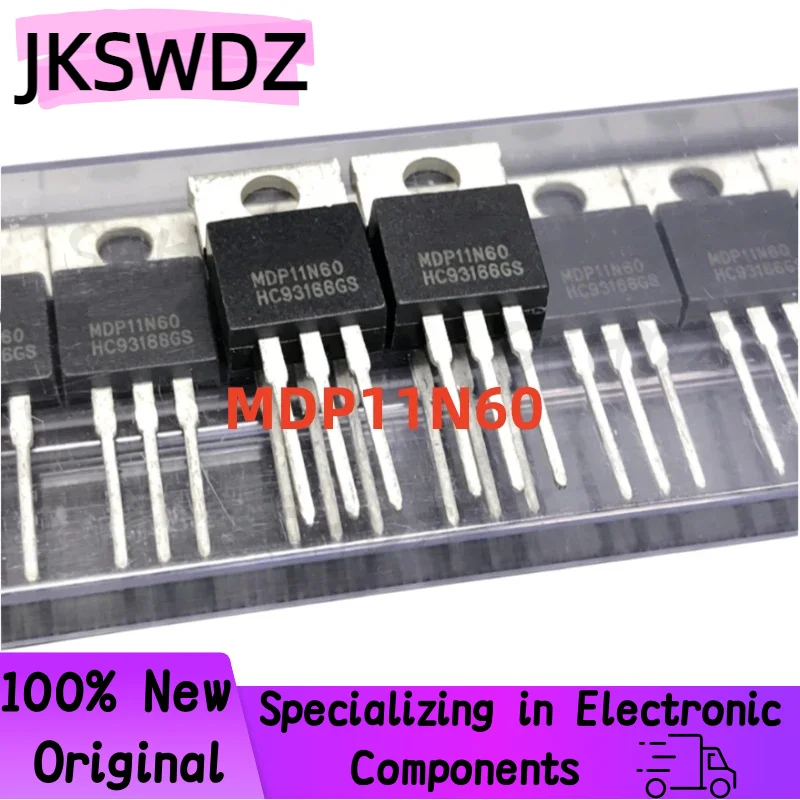 

10/20/30PCS 100% Brand New and Quality MDP11N60 MDP11N60TH TO-220 11A 600V MOS Field-Effect Transistor