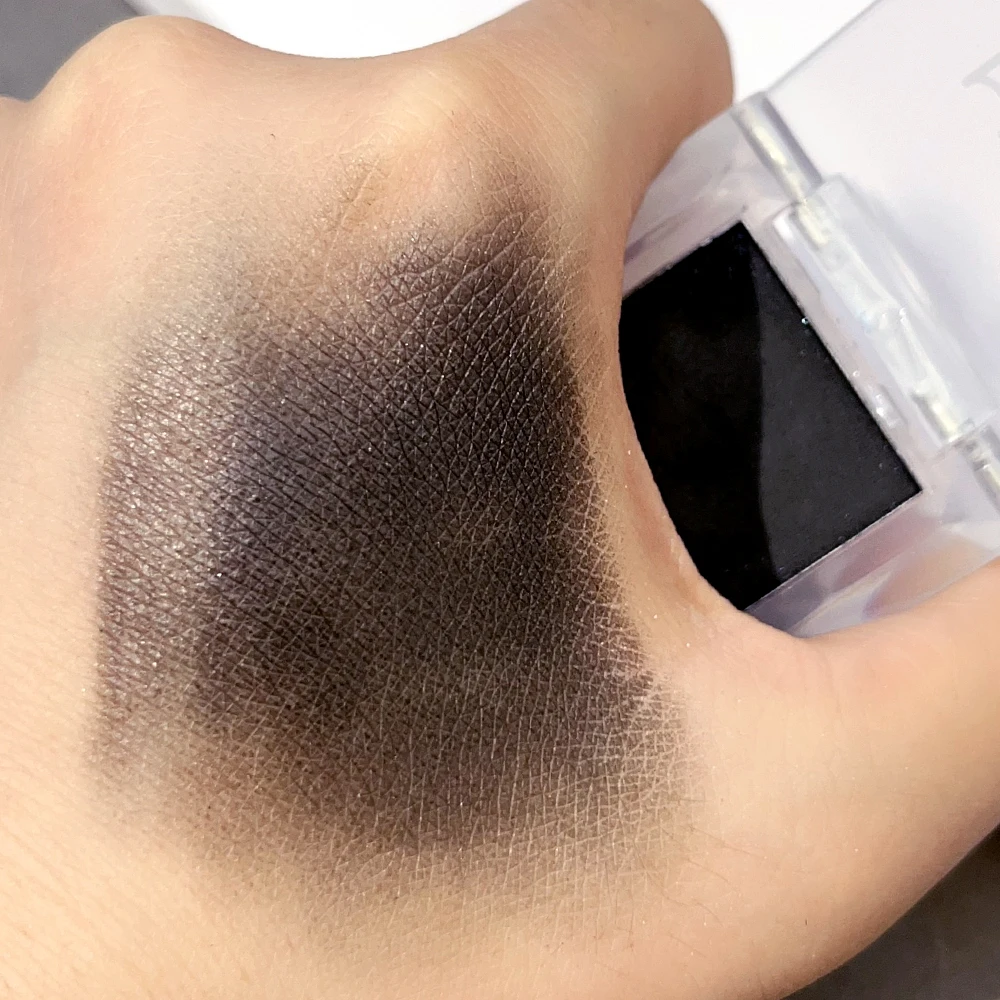 Palette de fards à paupières monochromes fumés, surligneurs, imperméables, blanc, Beige, noir, éclaircissant, tête d'oeil mate, Base de maquillage, cosmétique