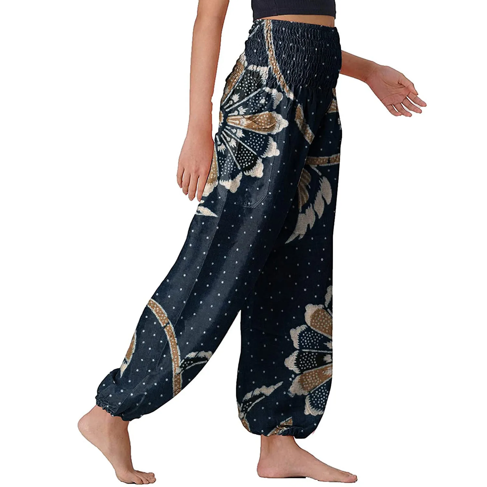 Yoga Pants For Tall Women Pajama Hippie Yoga Comfy Women\'S Boho Pants Pants Pajama Loose Pants Winter Clothes For Women Petite