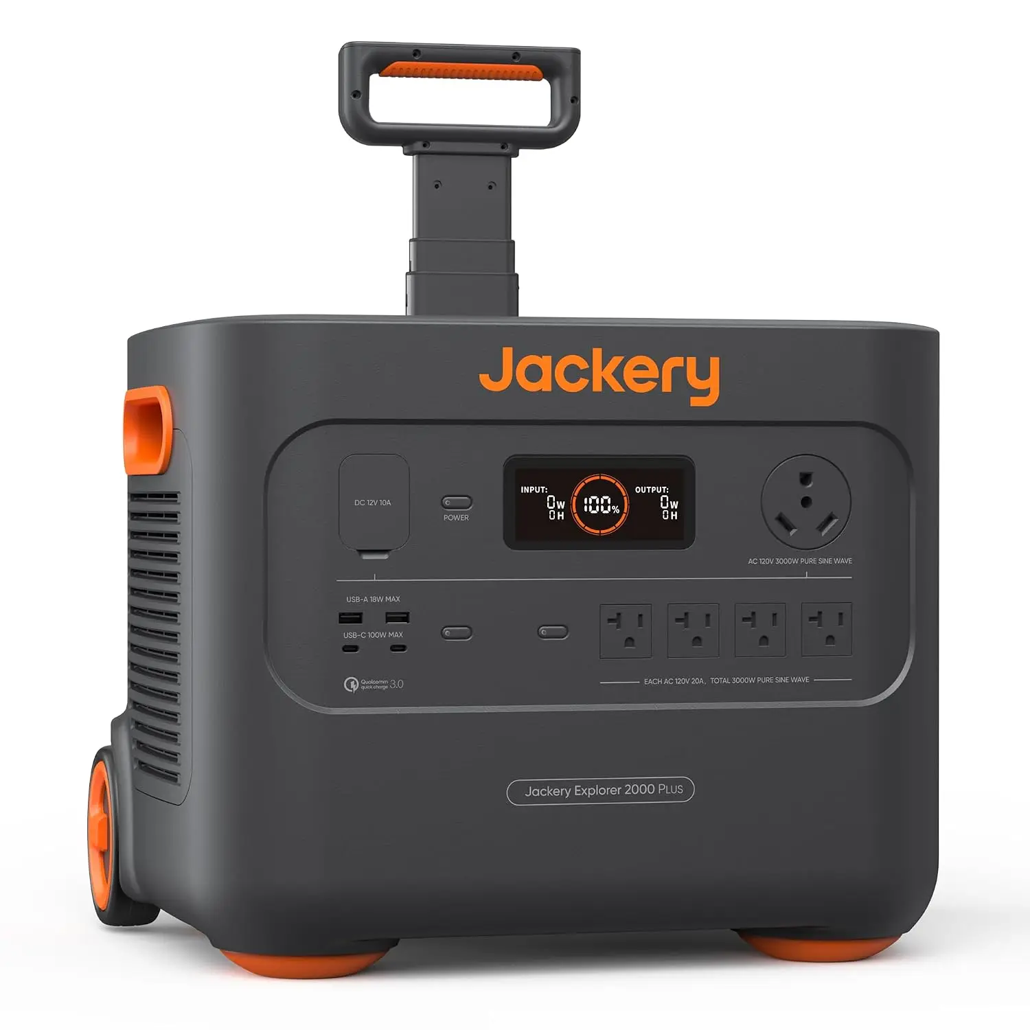 2042Wh Portable Power Station & Solar Generator for RV Camping & Outdoor Emergency Use, Customized