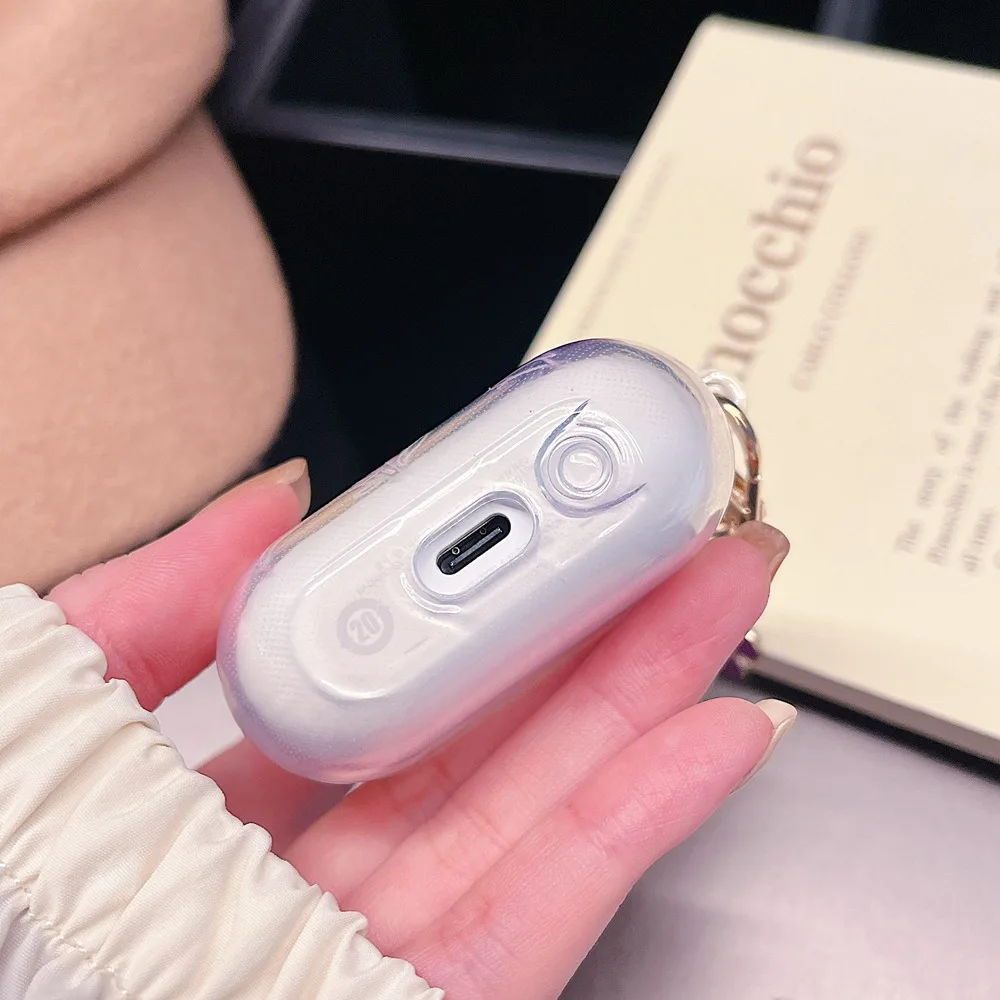 Cute Butterfly Shockproof Case For Samsung Galaxy Buds 3 Pro Buds3 Pro Buzz 3 Pro Soft Cover Clear Earbuds Accessories Sleeve