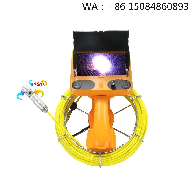 

23MM Dual Lens Industrial Sewer Camera Analog HD Video Endoscope for Plumbing Pipeline Chimney Inspection Work