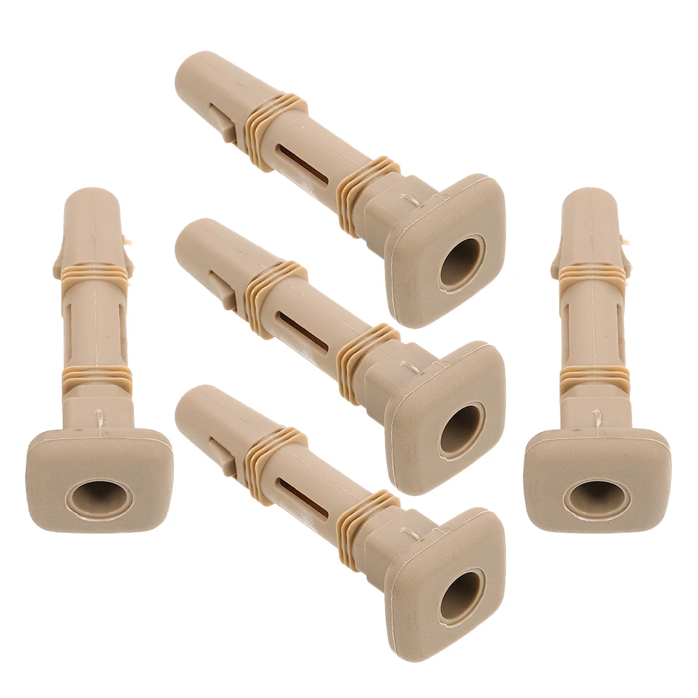 

5 Pcs Car Headrest Accessories Adjustable Lockings Guide Seat Insert Tube for Headrests up