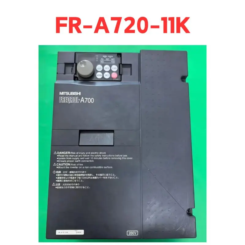 

second-hand inverter FR-A720-11K, function well Tested well and shipped quickly