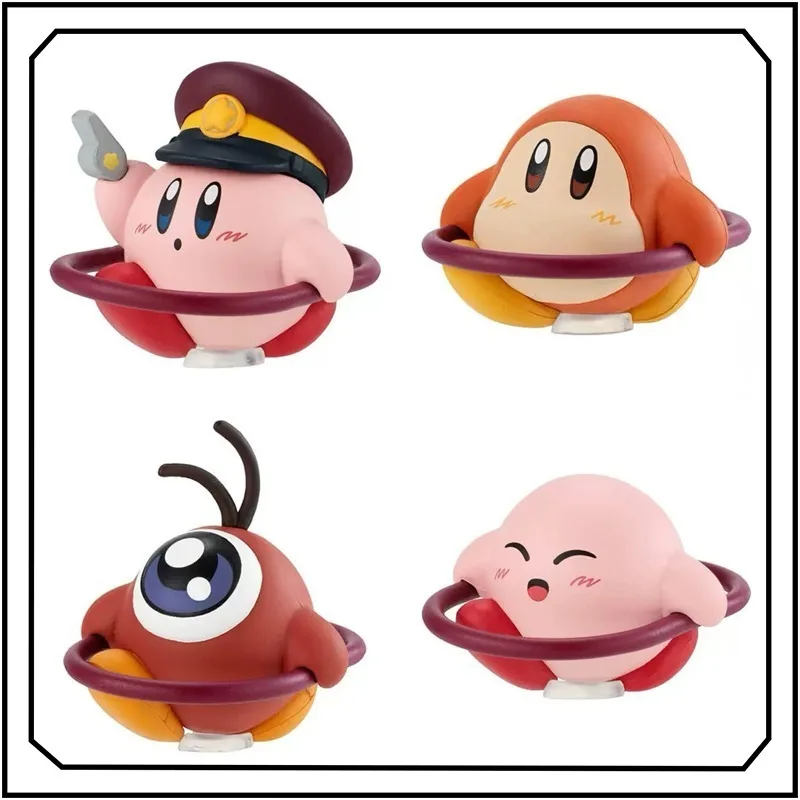 Figura de Acción Coleccionable de Waddle Dee con Bandana, Personaje de Anime de Bandai Kirby Gashapon