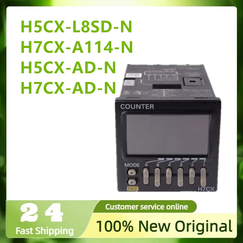 100% New original H5CX-L8SD-N H7CX-A114-N H5CX-AD-N H7CX-AD-N multifunctional counter
