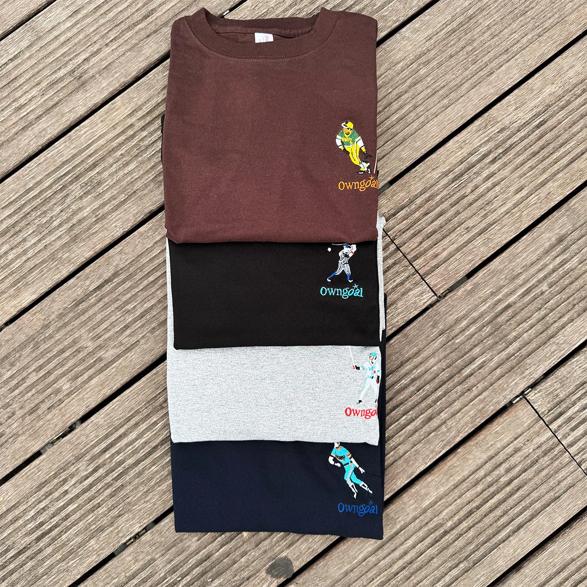 아메리칸 빈티지 야구 스포츠 클럽 자수 긴 소매 100% 코튼 티셔츠 가을 루즈 스트리트 패션 유니섹스 티셔츠