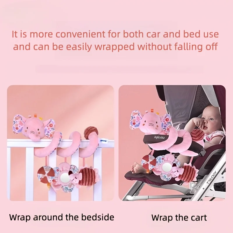 Giocattolo colorato per appendere culla, passeggino per neonato e ciondolo per seggiolino auto, regalo perfetto per compleanno, festival, capodanno, ringraziamento