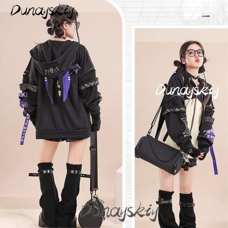 Genshin Impact Cyno Tighnari Jacket Hoodie Costume Set Cosplay Event Streetwear Comfortable High Quality Costumized  Unisex