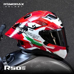 HOT ECE Certification Motorcycle Full Helmet Large Tail Retro Cruise Motorcycle Helmet Double Lens Capacete Masculino Casco Moto