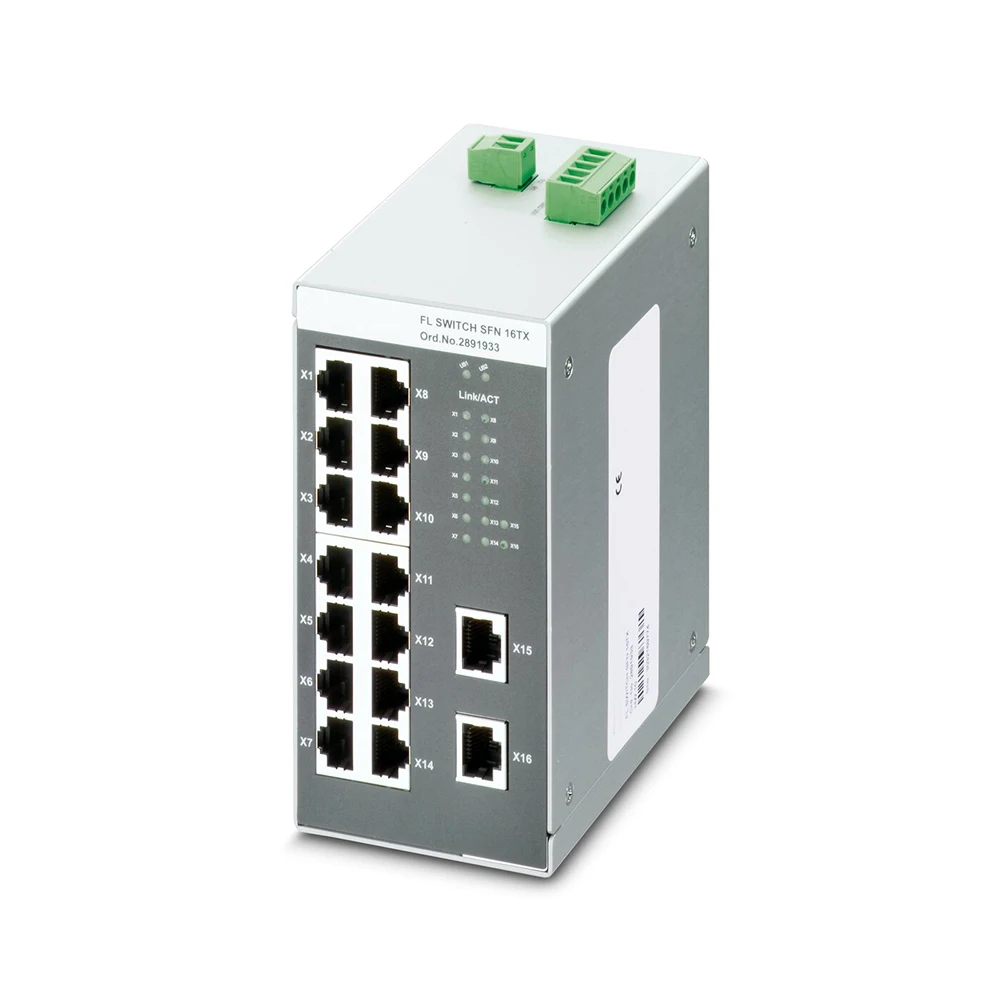 New 2891933 FL SWITCH SFN 16TX Industrial Ethernet Switch TP RJ45 12VDC...48VDC Work Fine High Quality Fast Ship