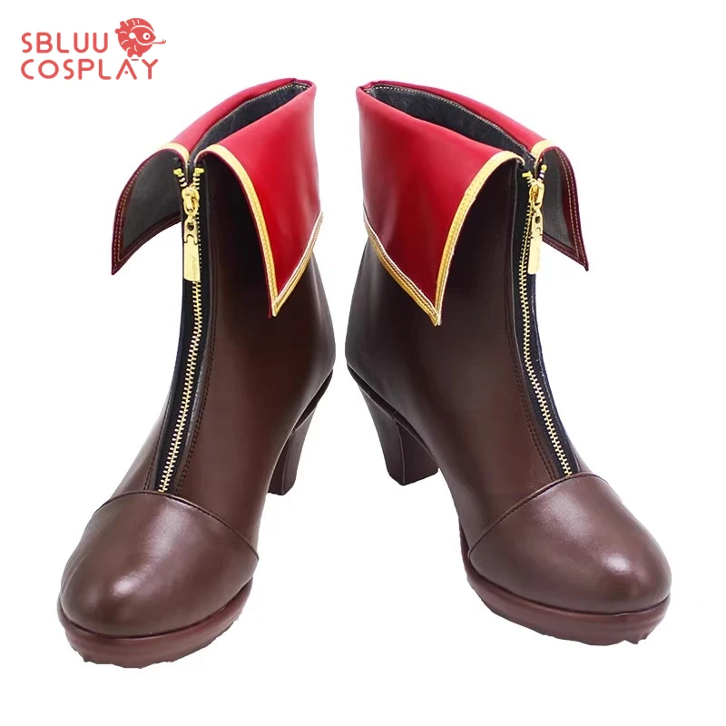 SBluuCosplay Houshou Marine Cosplay Shoes Custom Made Boots