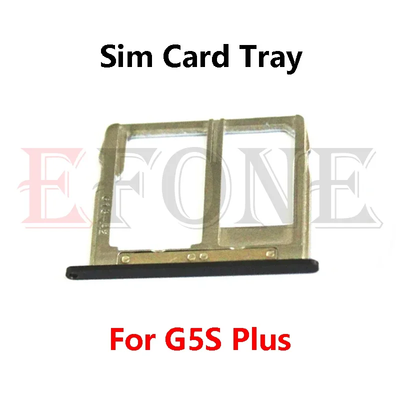 For Motorola Moto G5S XT1799 G5S Plus Sim Card Slot Tray Holder Sim Card Reader Socket