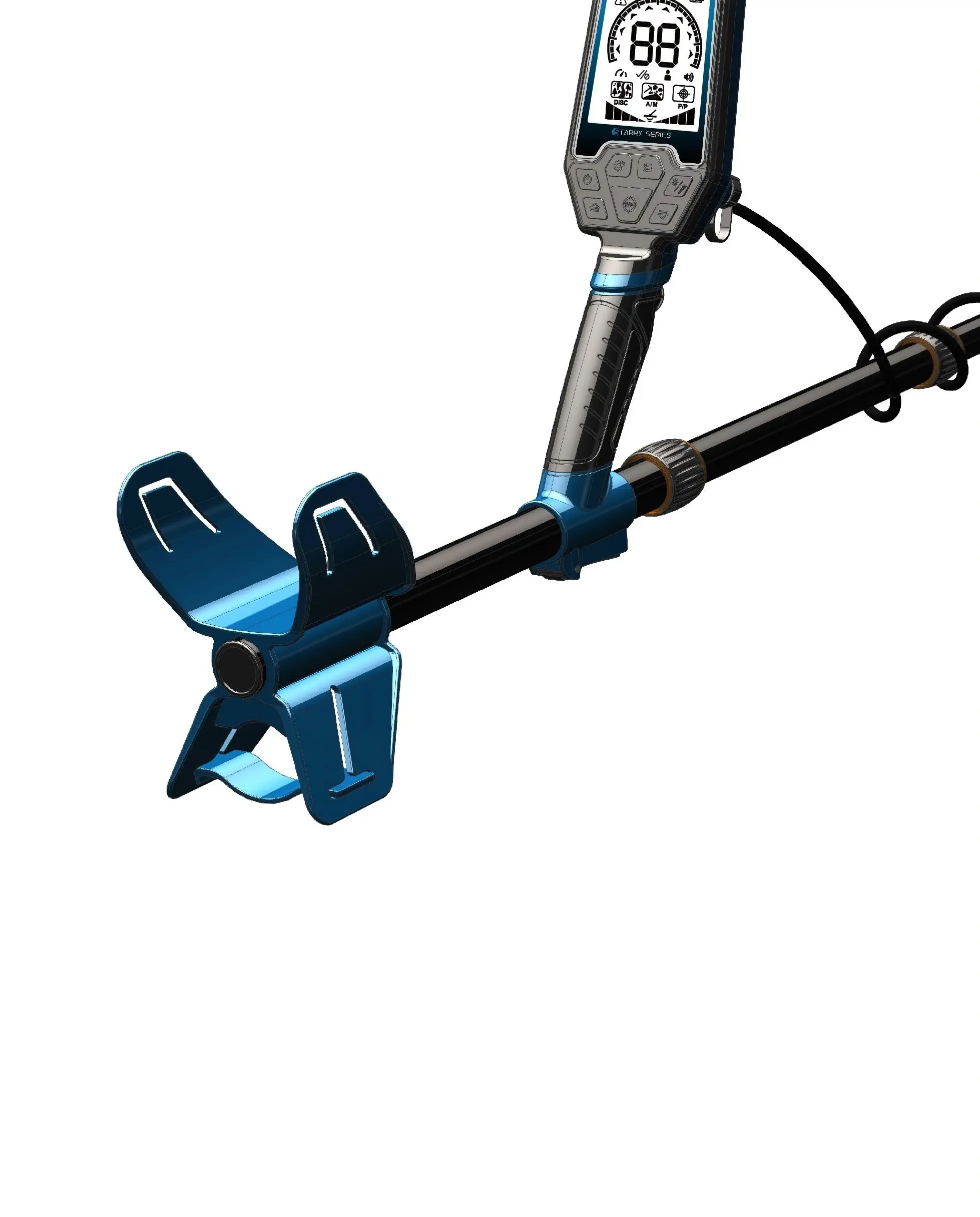 Advanced Long Range Gold Detector S9 - Rechargeable & Fully Submersible For Serious Underwater And Underground Search